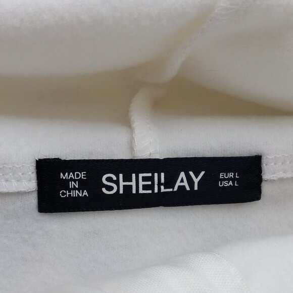 Sheilay animal print hoodie sz L - Picture 3 of 10